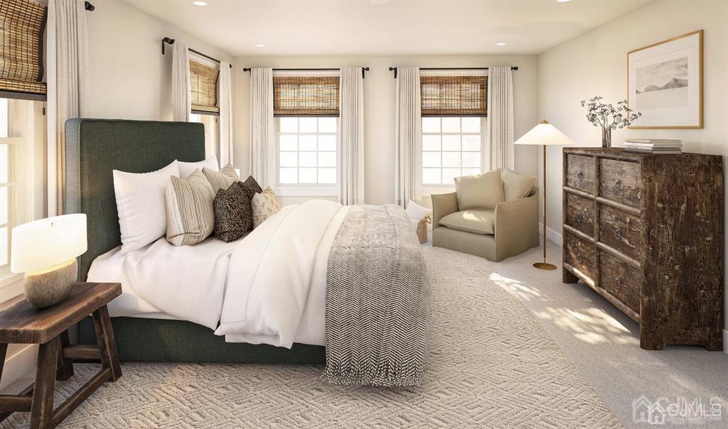 728 Station Road, Unit 524 Dunellen, NJ 08812 - Photo 11 of 11 a bedroom with a bed and wooden floor