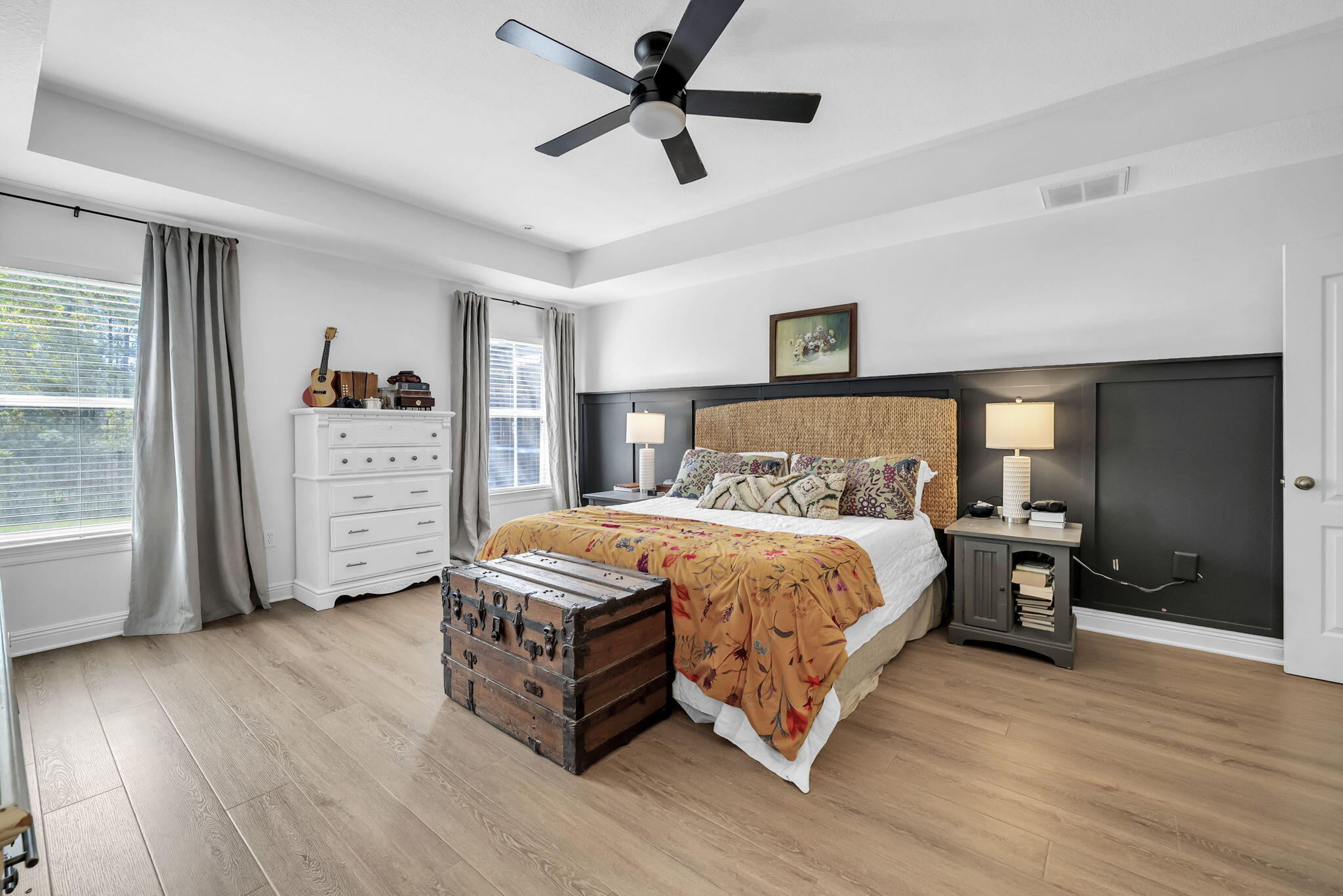 98 Bald Eagle Drive Santa Rosa Beach, FL 32459 - Photo 21 of 48 a bedroom with a bed and a dresser