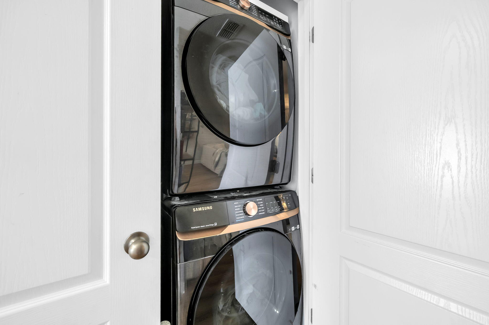 98 Bald Eagle Drive Santa Rosa Beach, FL 32459 - Photo 25 of 48 a utility room with dryer and washer