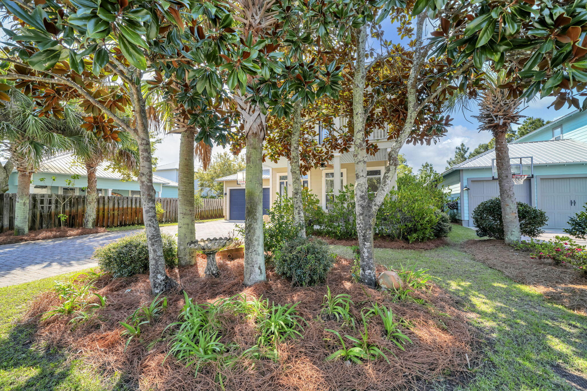 98 Bald Eagle Drive Santa Rosa Beach, FL 32459 - Photo 3 of 48 a view of a yard with plants and trees