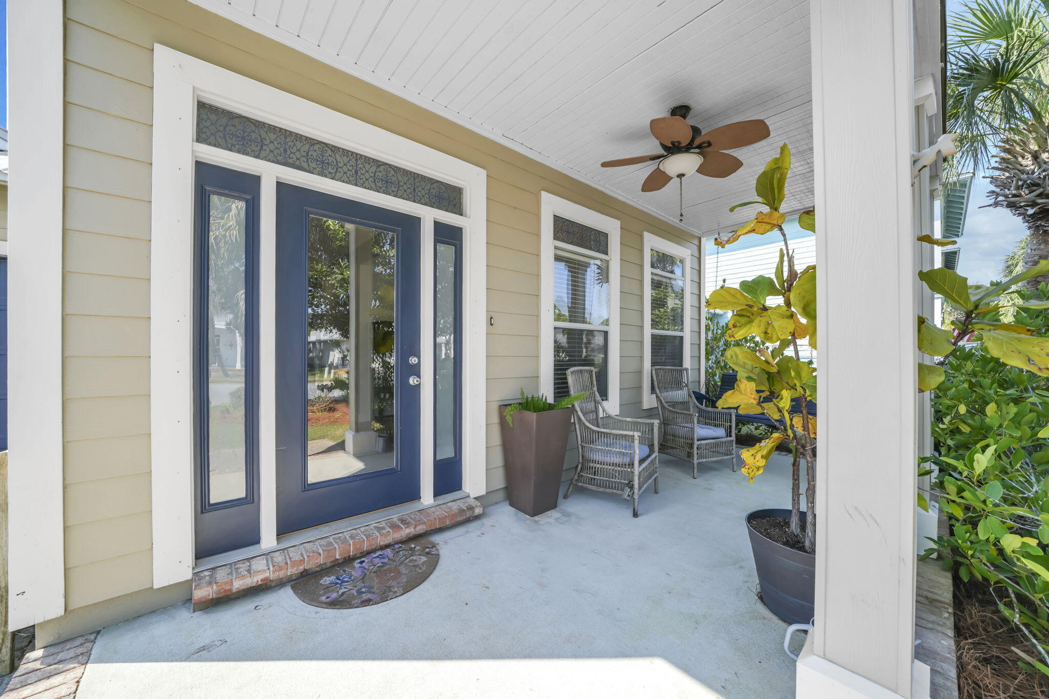 98 Bald Eagle Drive Santa Rosa Beach, FL 32459 - Photo 8 of 48 a view of a porch with patio