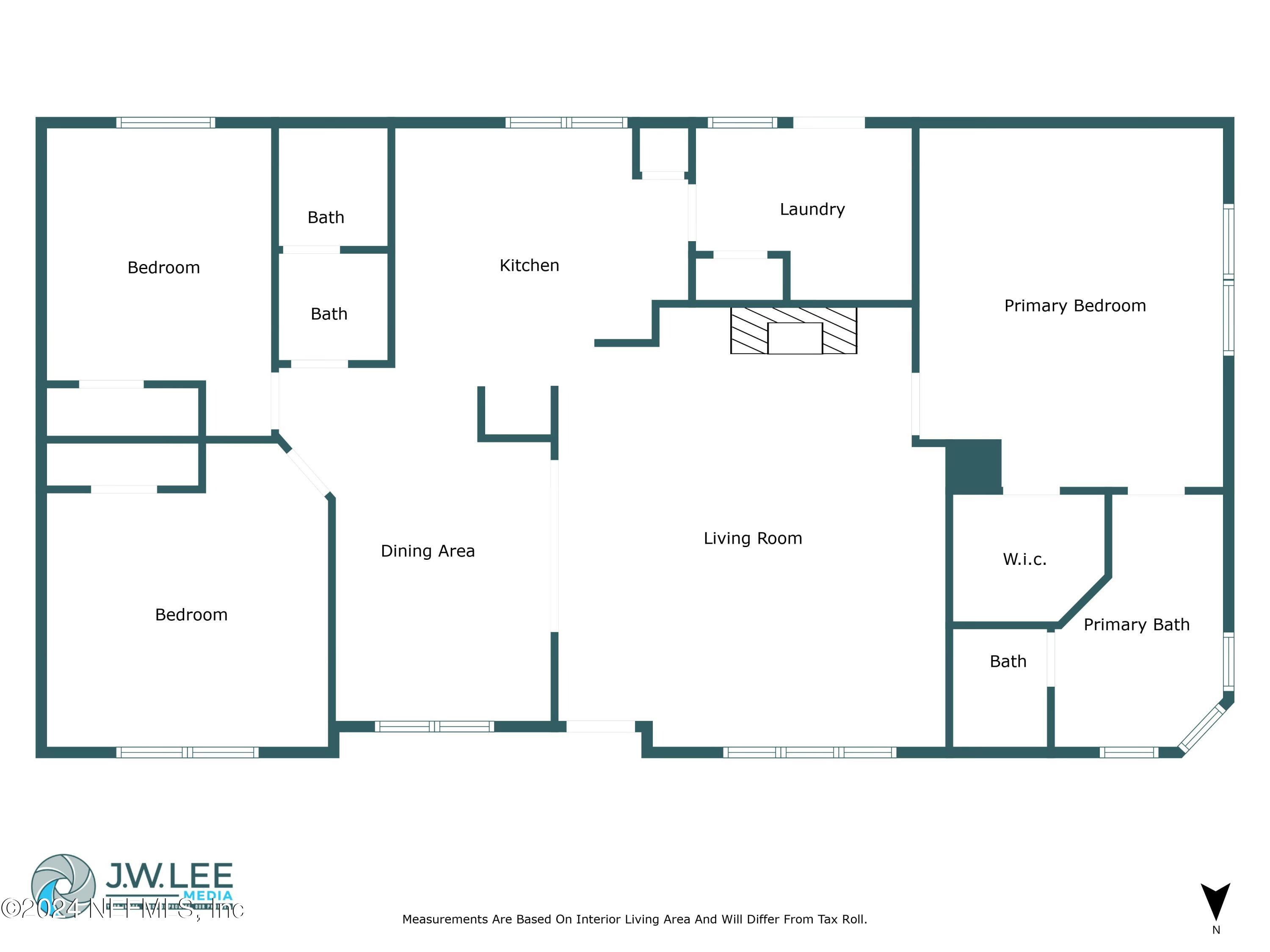 135 East Satsuma Road Palatka, FL 32177 - Photo 32 of 32 Floor plan