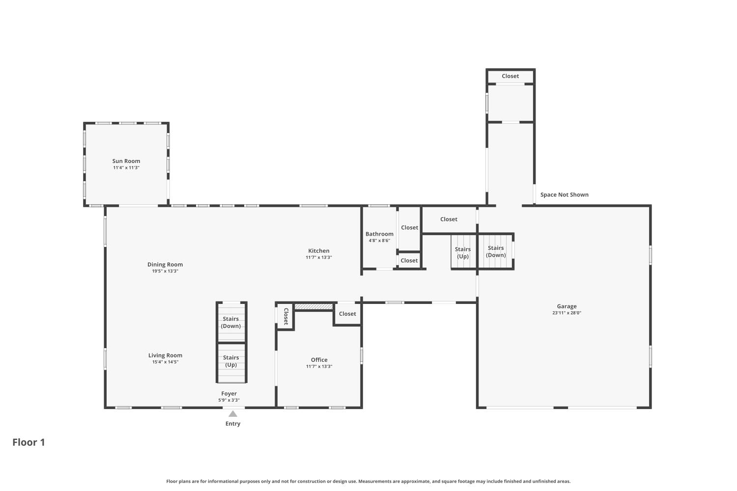 105 Dyer Road Lewiston, ME 04240 - Photo 108 of 110 Floor Plan Main Level