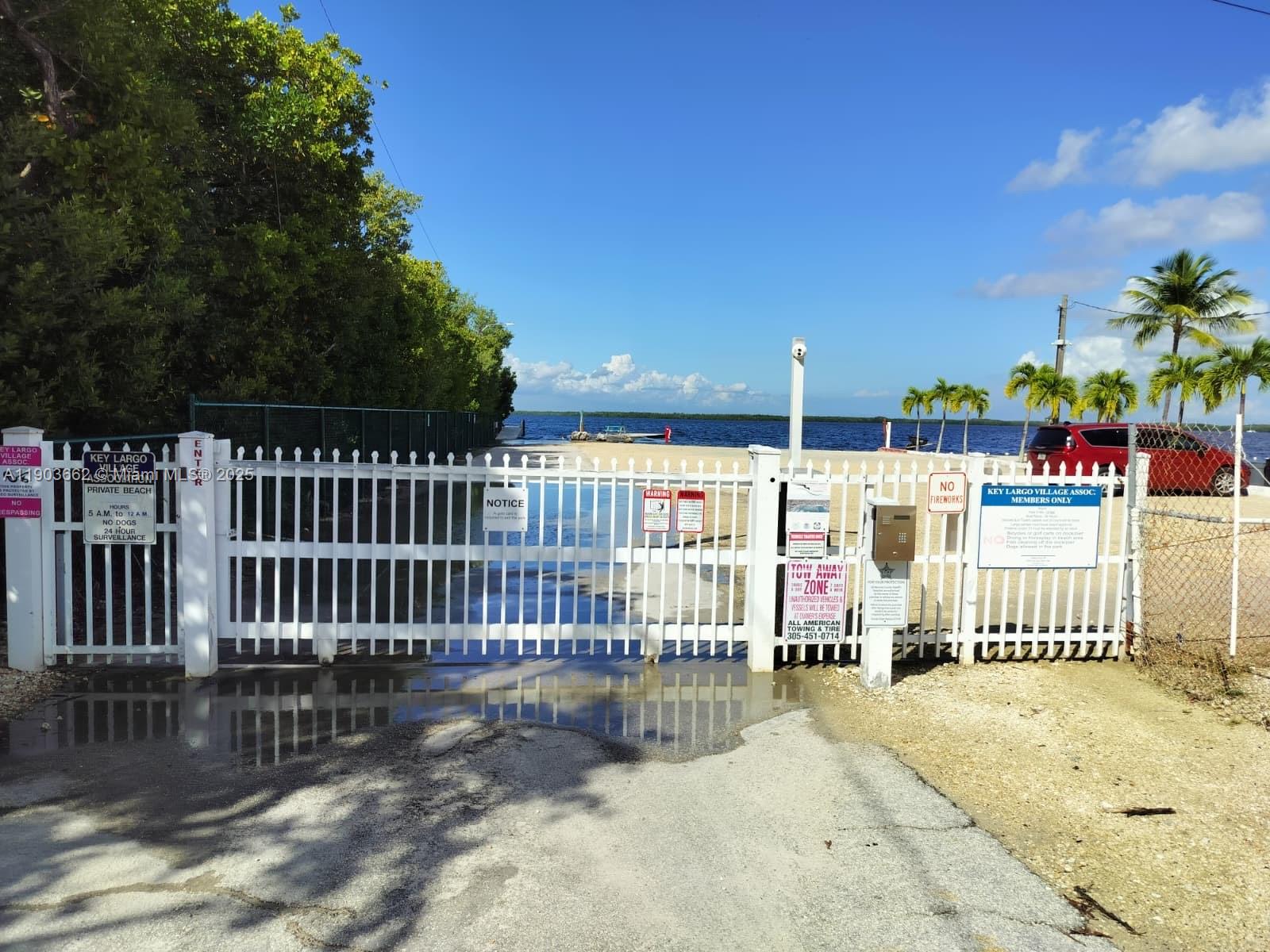 206 West 2nd Court Key Largo, FL 33037 - Photo 51 of 53 a view of a wrought iron fences in front of house