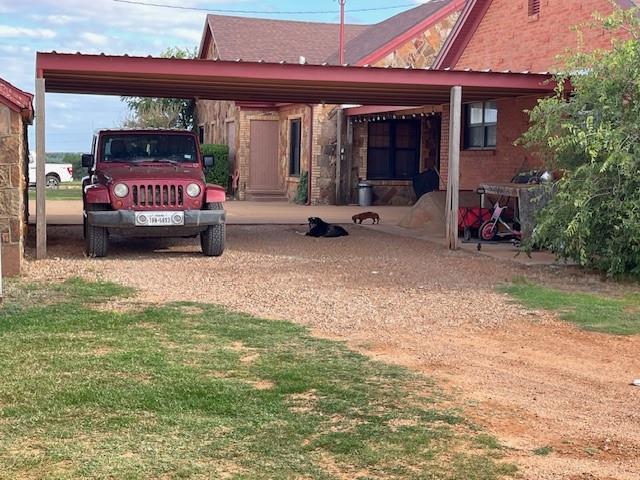 1163 State Highway 70 Rotan, TX 79546 - Photo 9 of 40 attached carport