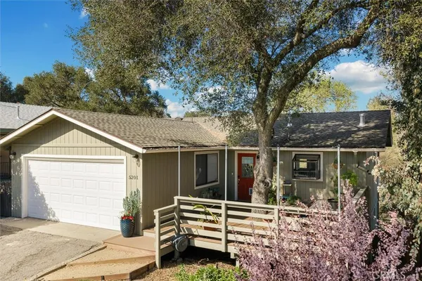 a house view with a outdoor space