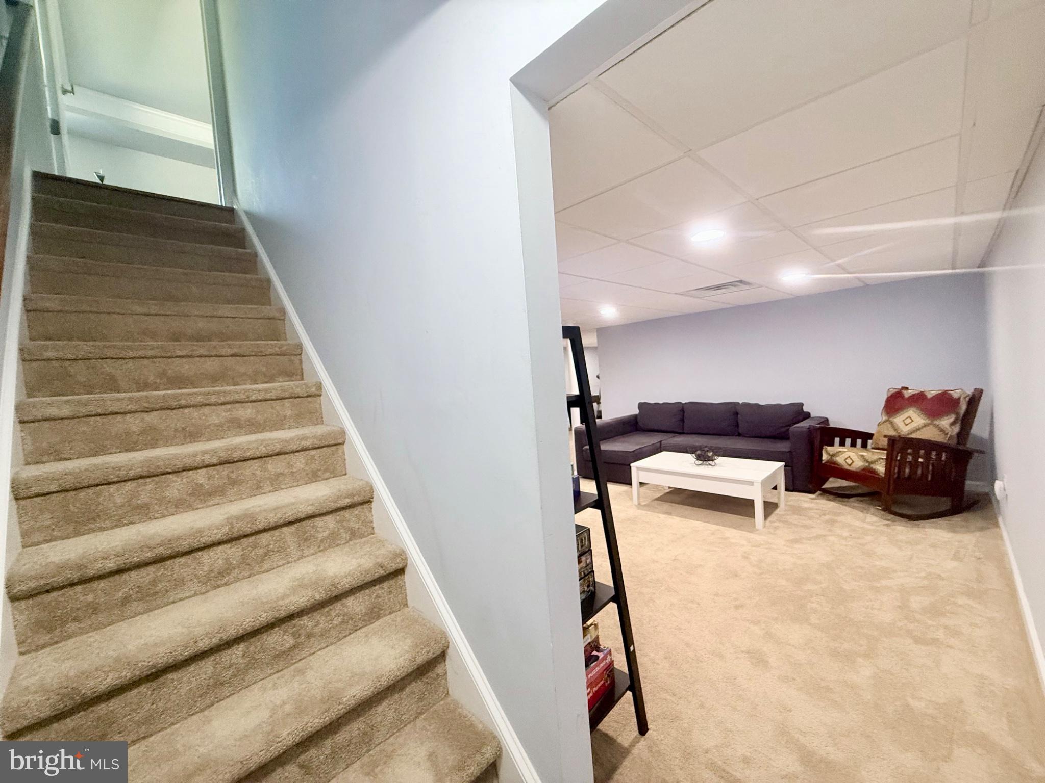 501 Stanford Road Fairless Hills, PA 19030 - Photo 63 of 87 Inviting basement retreat with cozy charm.