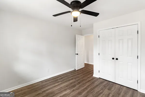 wooden floor in an empty room
