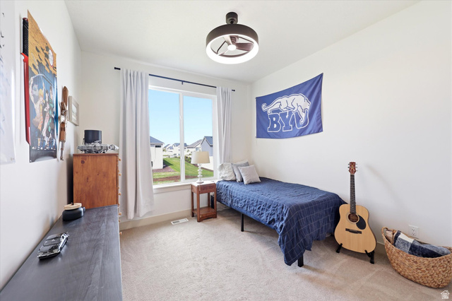 283 North 500 West Mapleton, UT 84664 - Photo 51 of 102 Bedroom featuring large window.