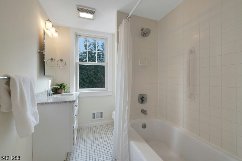 17 Briarcliff Road Mountain Lakes, NJ 07046 - Photo 35 of 50 a bathroom with a bathtub sink and window