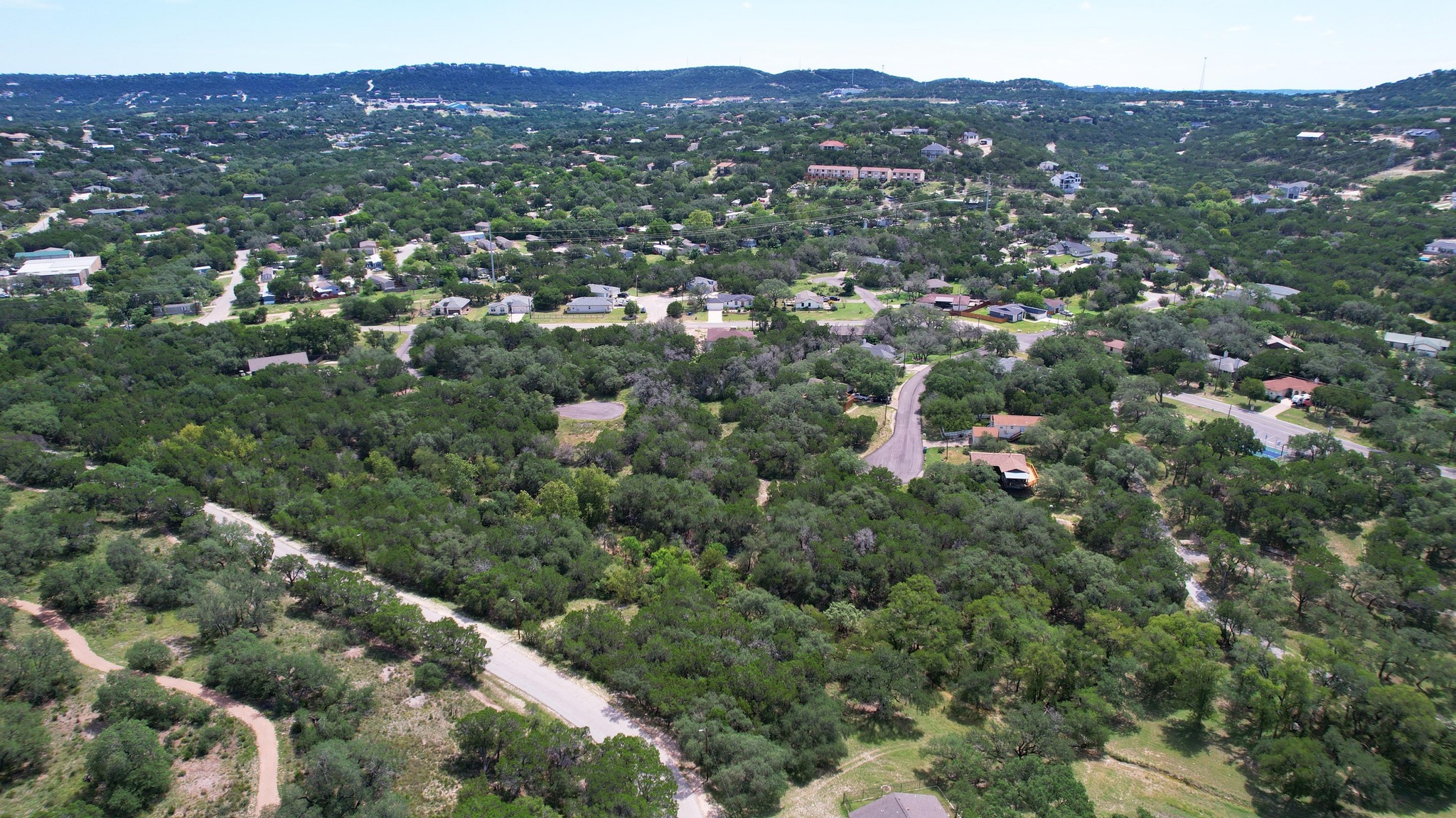 6719 Bar K Ranch Road Lago Vista, TX 78645 - Photo 13 of 36 a view of city and mountain