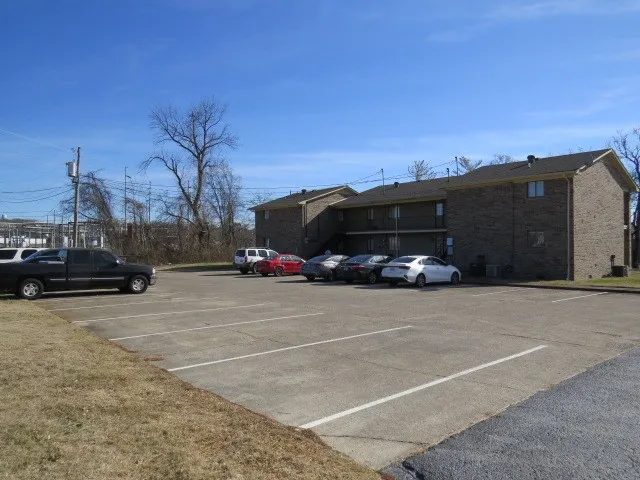a car parked on the side of a street