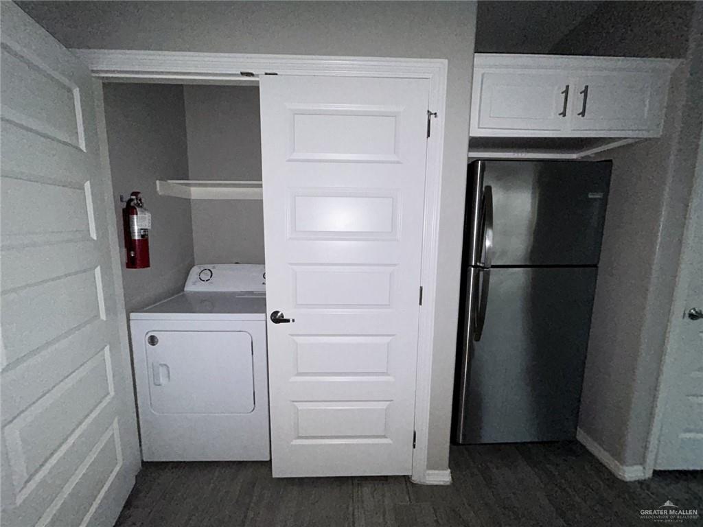 1905 Stauffer Street, Unit 4 Weslaco, TX 78596 - Photo 4 of 13 a view of walk in closet with empty racks