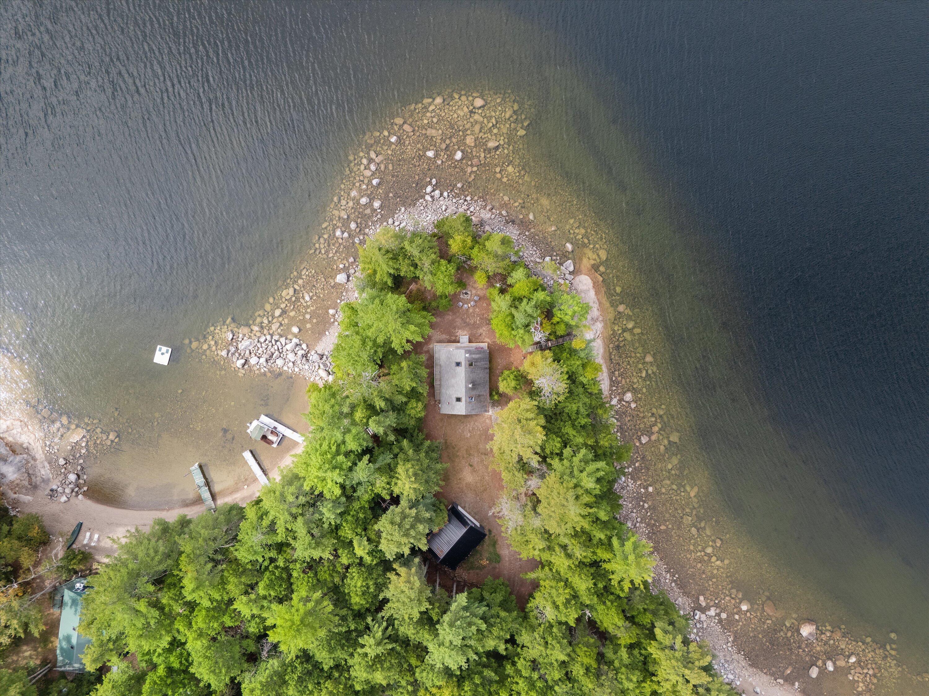766 Bonney Brook Road Princeton, ME 04668 - Photo 8 of 72 Aerial overview,...