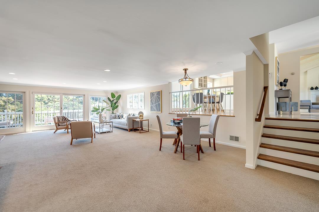 1049 Springfield Drive Millbrae, CA 94030 - Photo 23 of 51 a living room with furniture and a table
