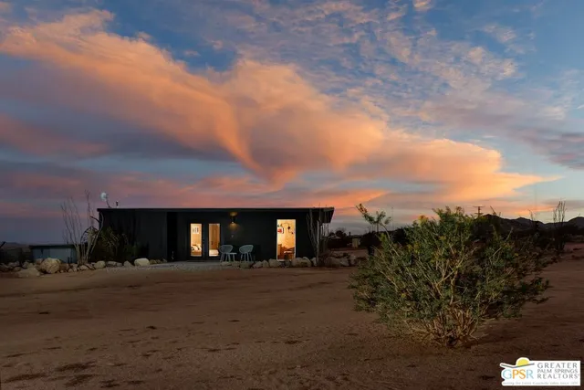 a view of a lake with a mountain