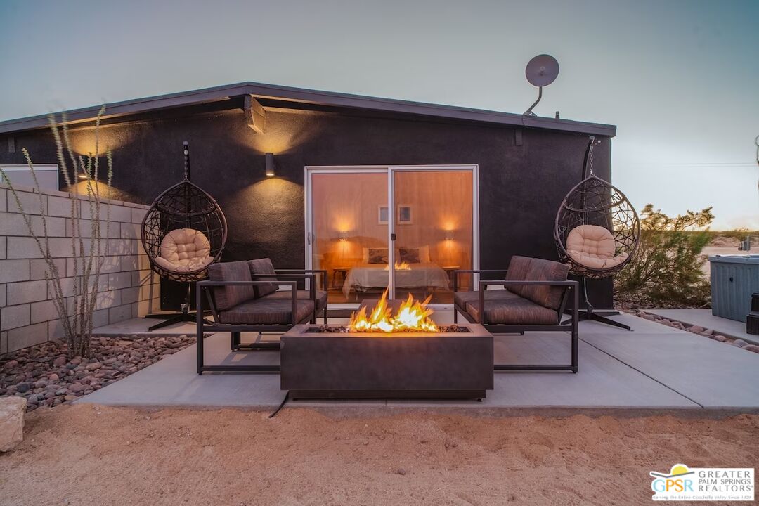 4619 Kickapoo Trail Landers, CA 92285 - Photo 7 of 55 a living room with furniture and a wooden floor