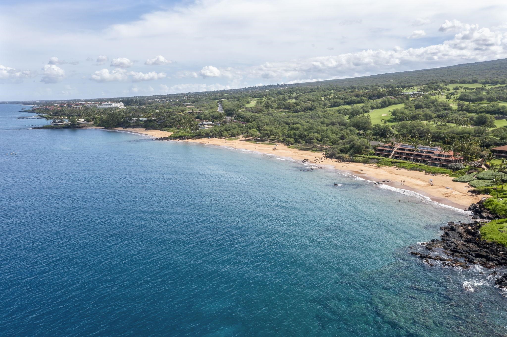 4955 Makena Road, Unit C302 Kihei, HI 96753 - Photo 19 of 37 an aerial view of residential houses with outdoor space and trees all around