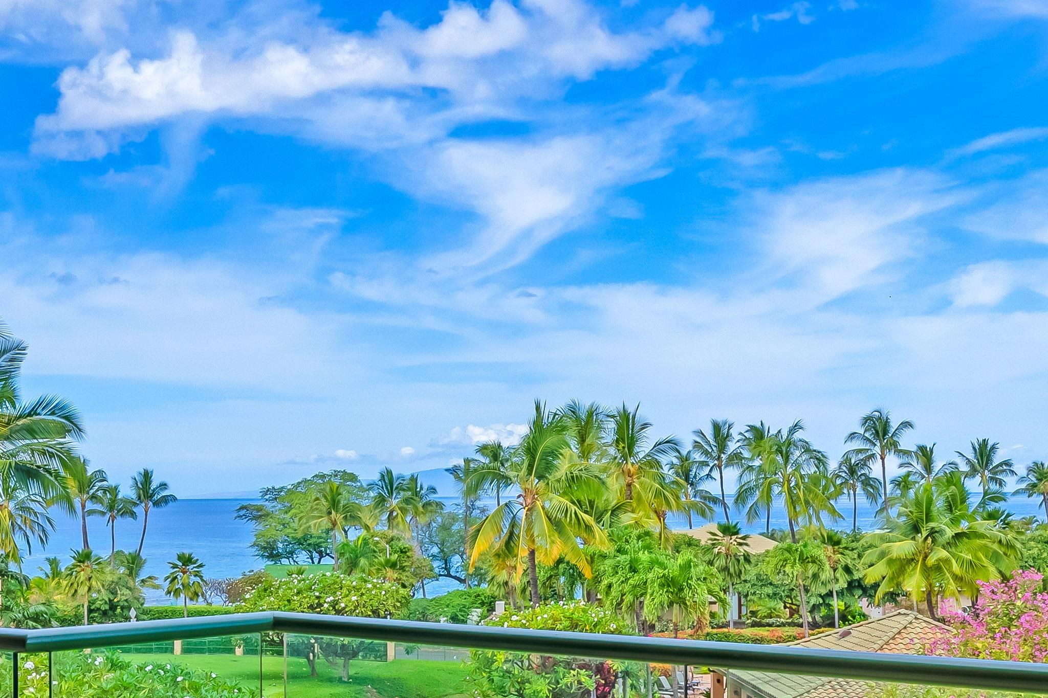 4955 Makena Road, Unit C302 Kihei, HI 96753 - Photo 3 of 37 a backyard with potted plants and wooden fence