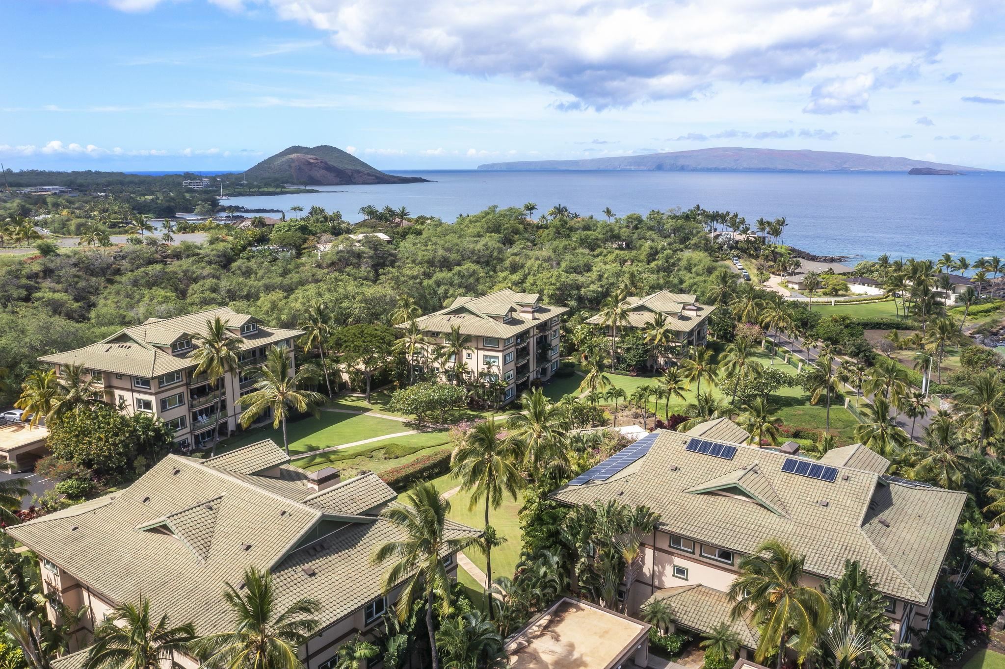 4955 Makena Road, Unit C302 Kihei, HI 96753 - Photo 5 of 37 an aerial view of multiple house