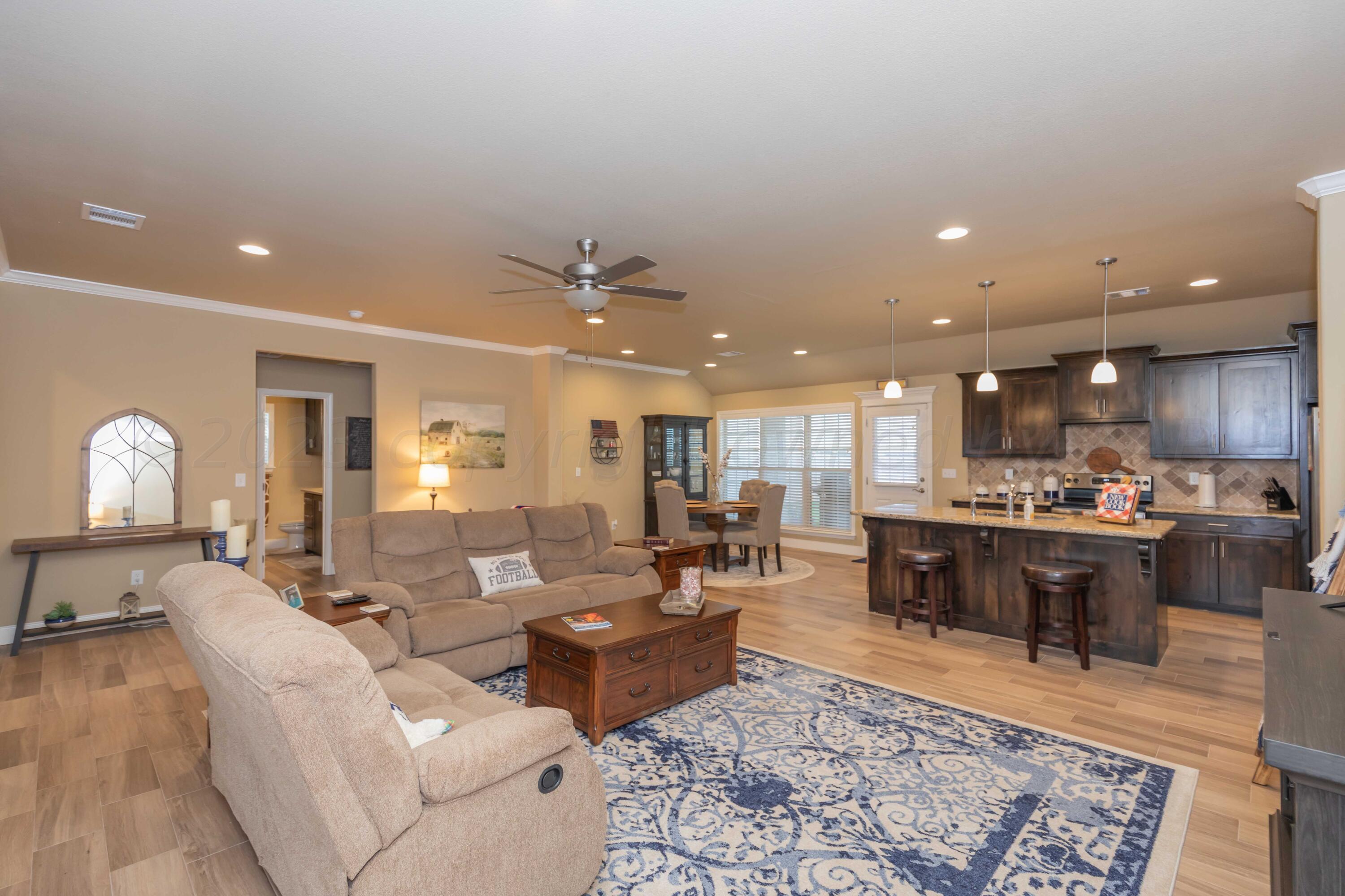 9693 Remington Road Canyon, TX 79015 - Photo 9 of 48 LIVING ROOM VIEW 4