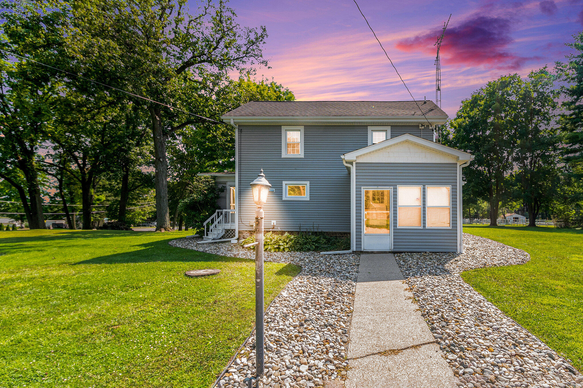 8752 North Meridian Road Pleasant Lake, MI 49272 - Photo 1 of 37 002_ndp8535-twilight