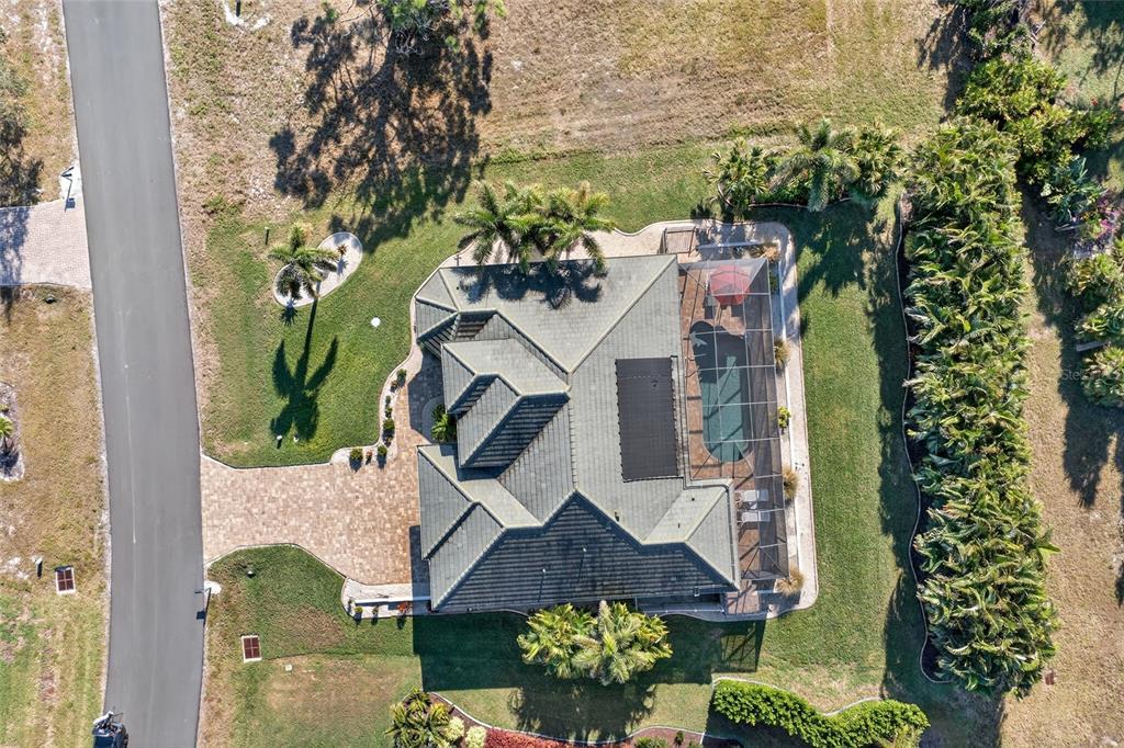 8 Windward Road Placida, FL 33946 - Photo 45 of 47 an aerial view of a house with a yard