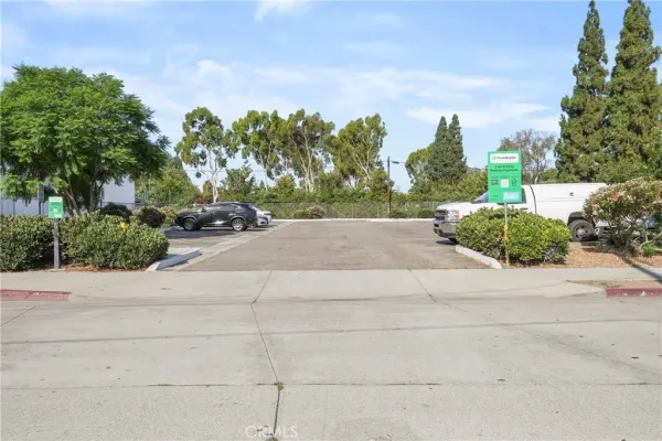 a view of a street with a houses