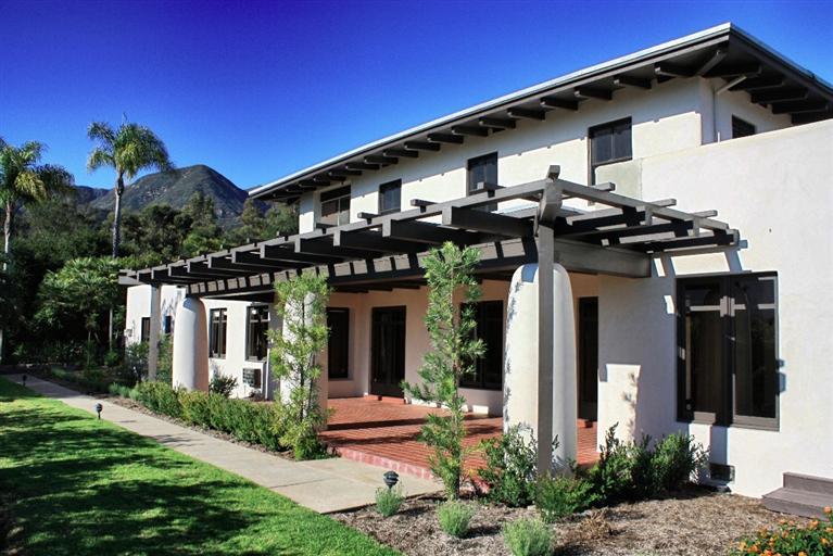 317 Fairview Road Ojai, CA 93023 - Photo 1 of 11 a front view of a house with porch