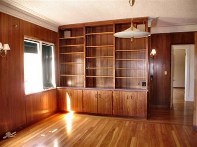 317 Fairview Road Ojai, CA 93023 - Photo 10 of 11 a view of an empty room with wooden floor and a window