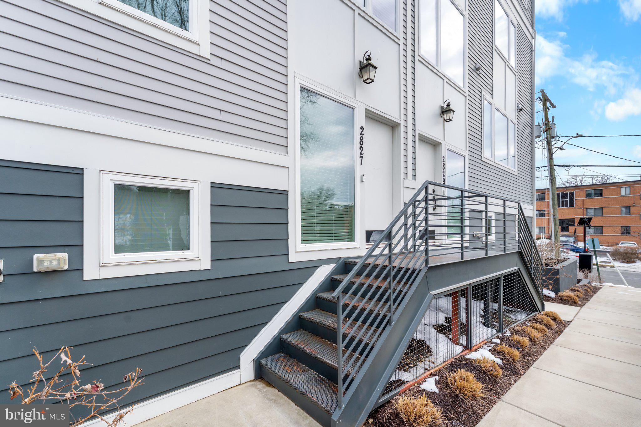 2827 24th Road South Arlington, VA 22206 - Photo 1 of 48 Modern entrance with stylish steps.