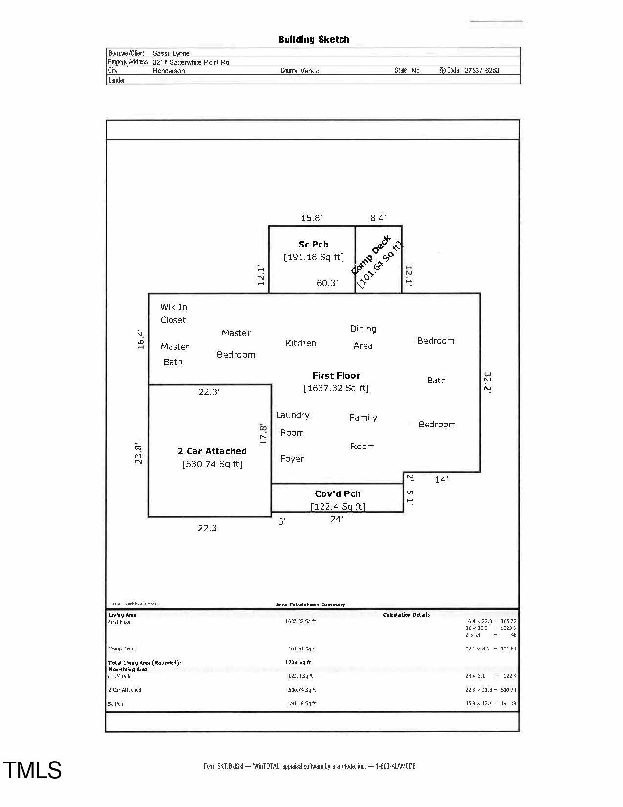 3217 Satterwhite Point Road Henderson, NC 27537 - Photo 65 of 65 Floorplan_3217 Satterwhite Point Rd