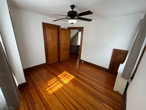 a view of wooden floor in a room