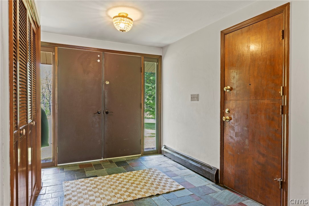 2170 Bitters Road Camillus, NY 13031 - Photo 2 of 47 Original slate flooring as you enter the foyer
