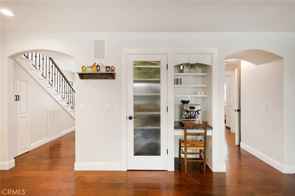 3731 Royal Mountain Road Oroville, CA 95965 - Photo 11 of 67 a view of a hallway with wooden floor and staircase