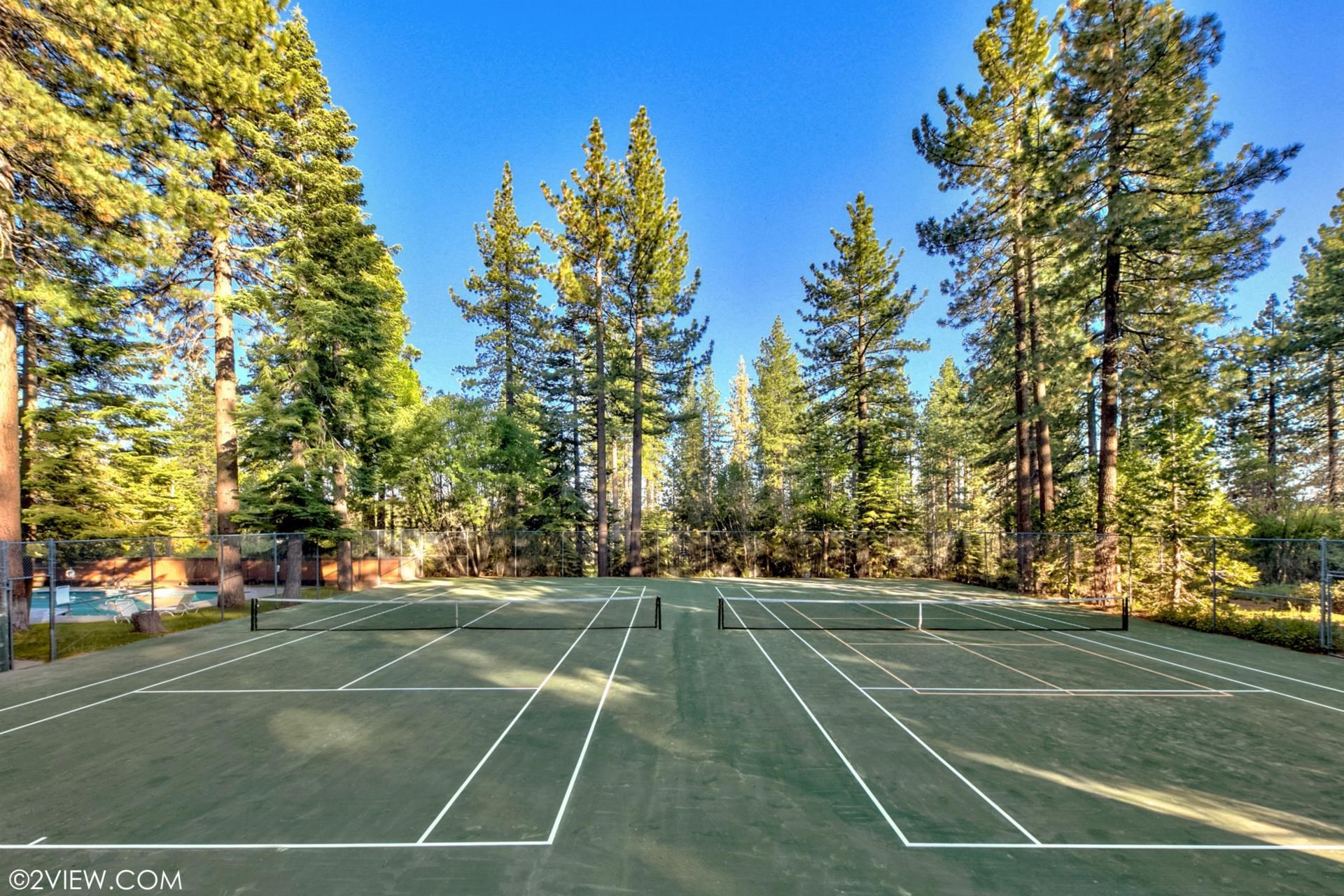 2755 North Lake Boulevard, Unit 9 Tahoe City, CA 96145 - Photo 18 of 21 a view of a tennis court