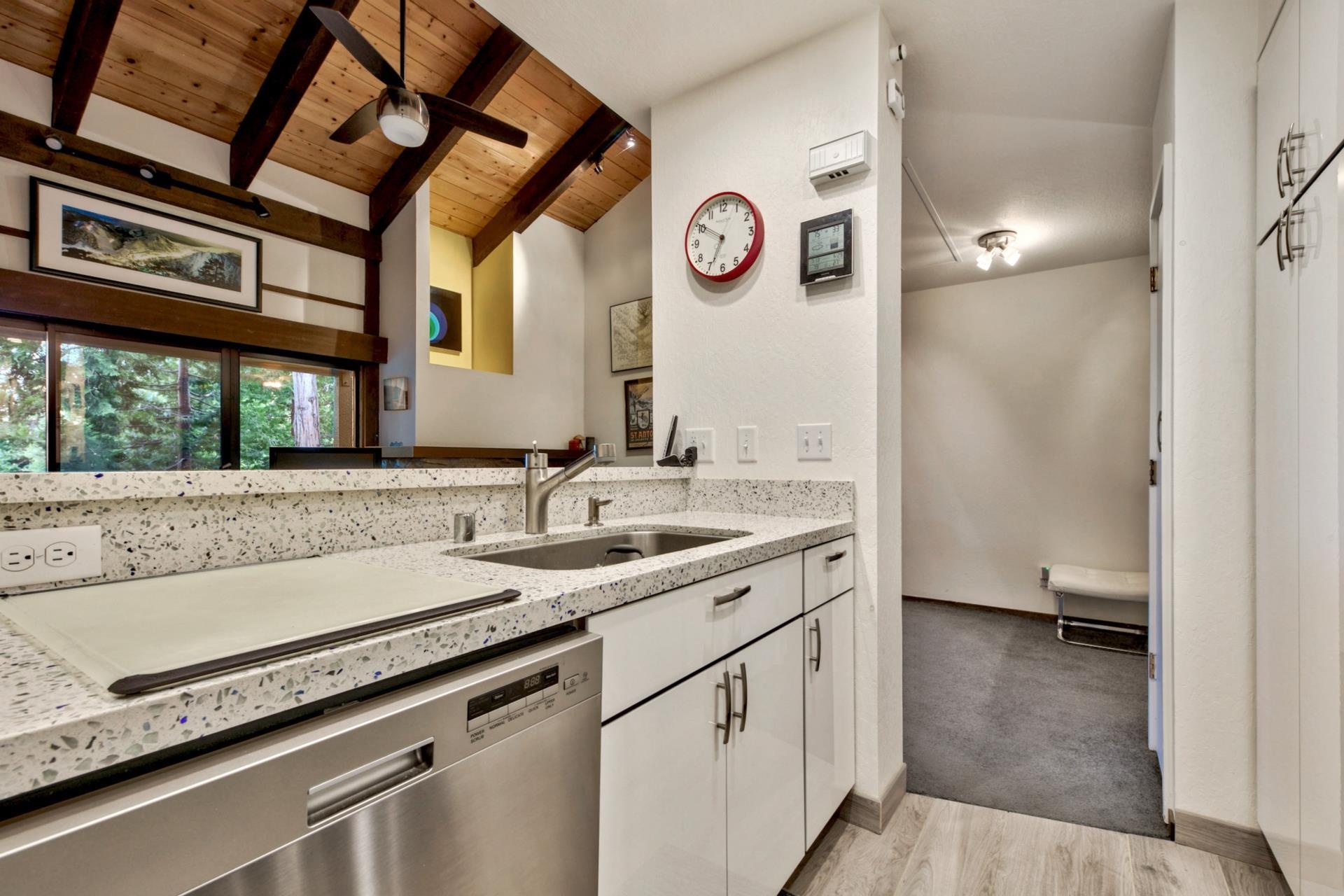 2755 North Lake Boulevard, Unit 9 Tahoe City, CA 96145 - Photo 6 of 21 a view of a kitchen cabinets and a stove