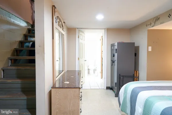 a room with storage and utility