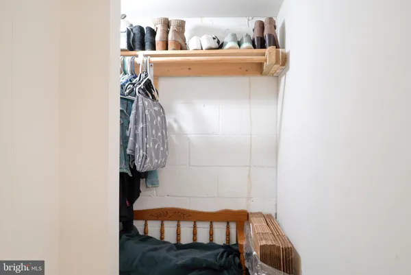 a view of a wooden balcony with wooden floor