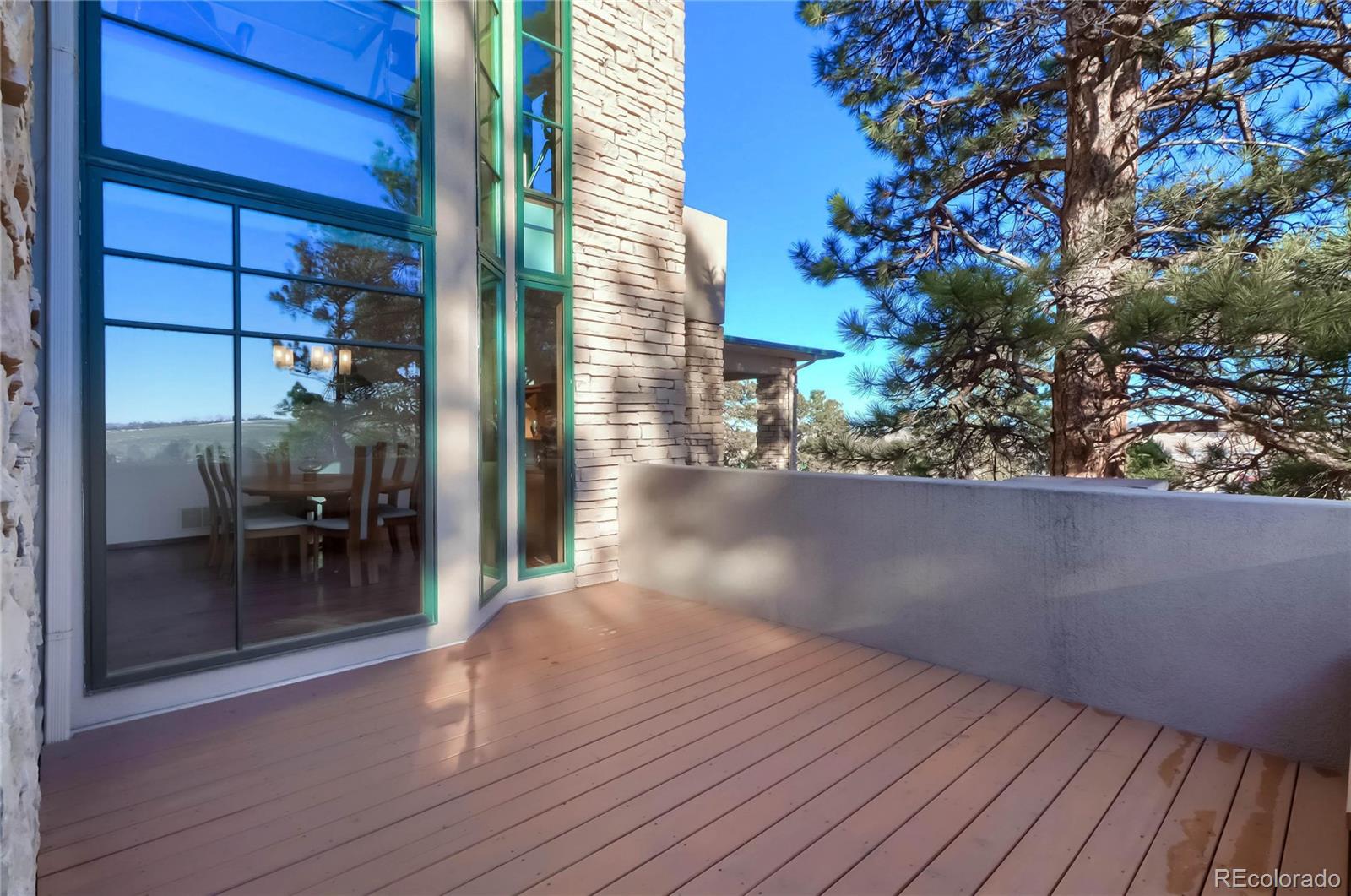 40273 County Road 13 Elizabeth, CO 80107 - Photo 24 of 40 a view of outdoor space with deck and living room