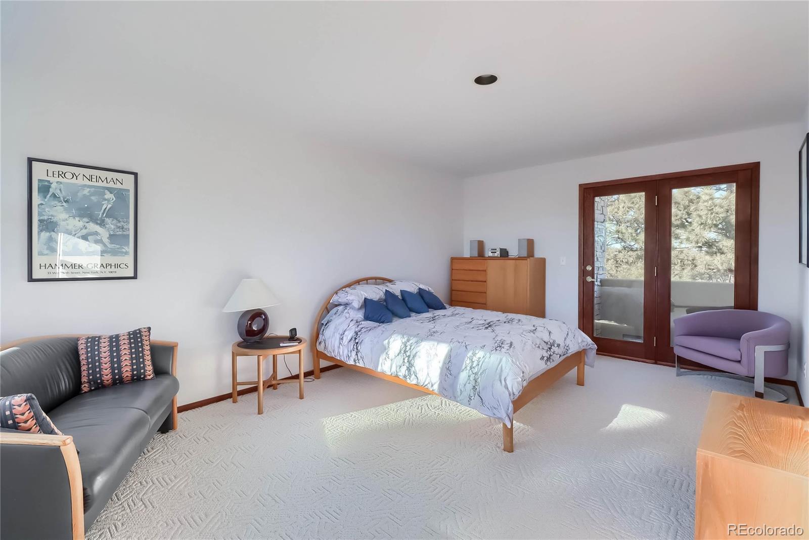 40273 County Road 13 Elizabeth, CO 80107 - Photo 34 of 40 a bedroom with a bed couch and window