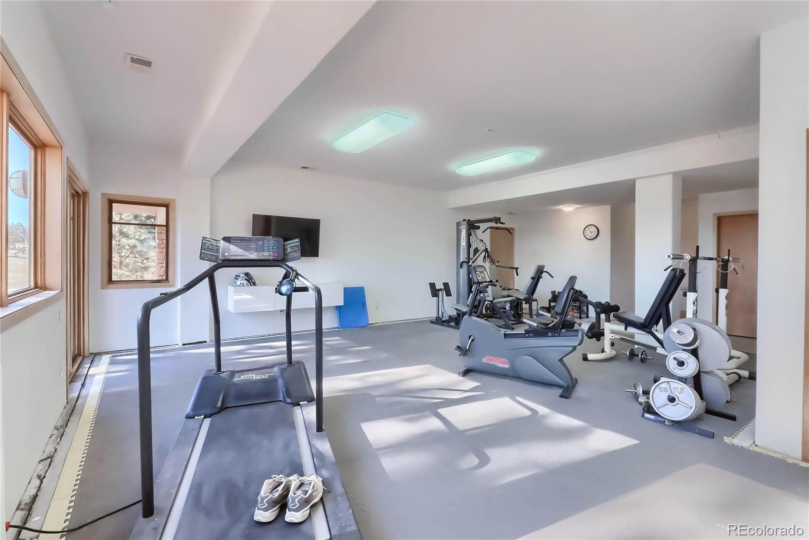 40273 County Road 13 Elizabeth, CO 80107 - Photo 40 of 40 a view of a room with gym equipment