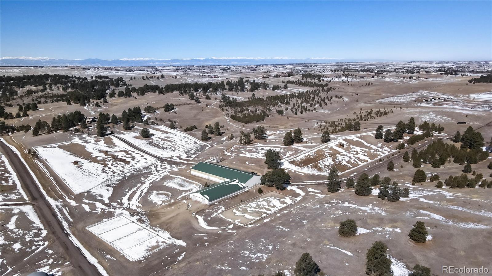 40273 County Road 13 Elizabeth, CO 80107 - Photo 5 of 40 an aerial view of a city