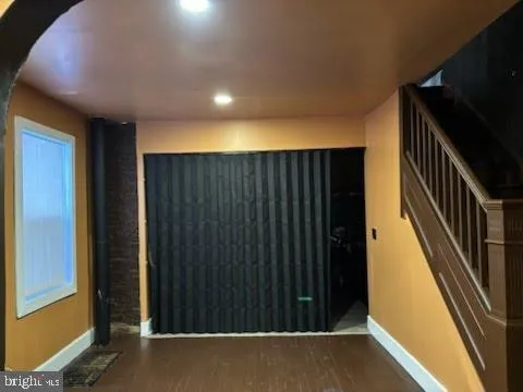 a view of a elevator