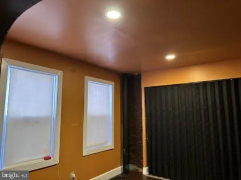a view of a elevator