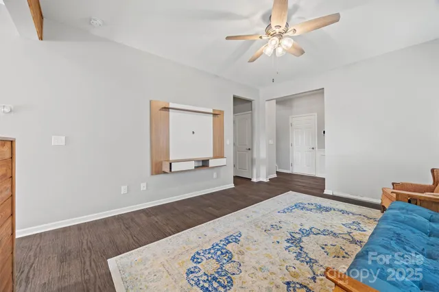 wooden floor in a room