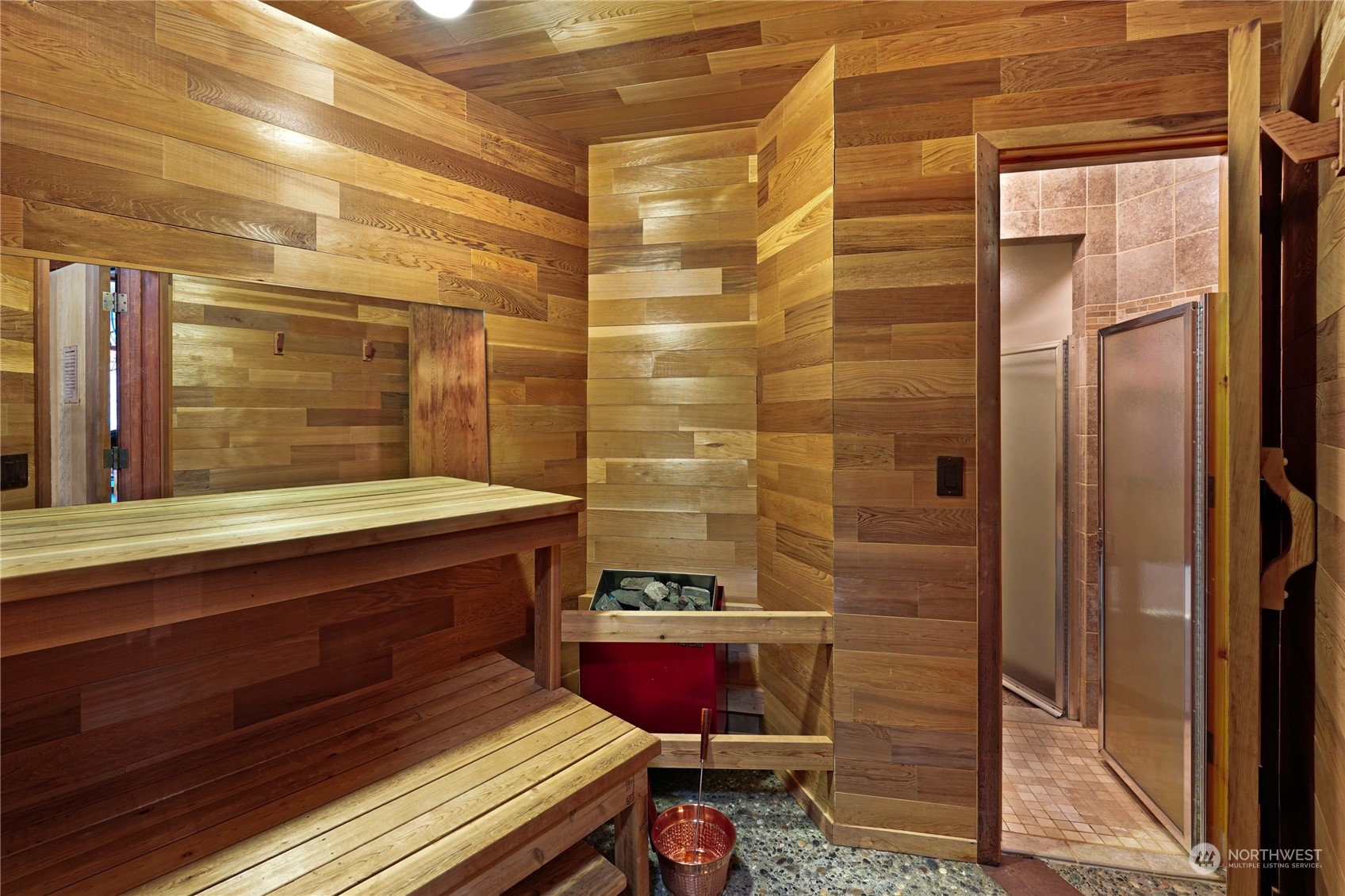 3559 Biz Point Road Anacortes, WA 98221 - Photo 13 of 37 a bathroom with a sink and a shower