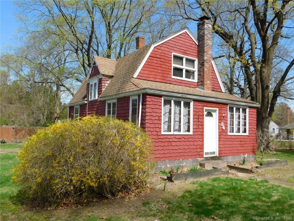 34 Hurlbutt Road Ledyard, CT 06335 - Photo 1 of 1 FRONT -- FACING HURLBUTT ROAD