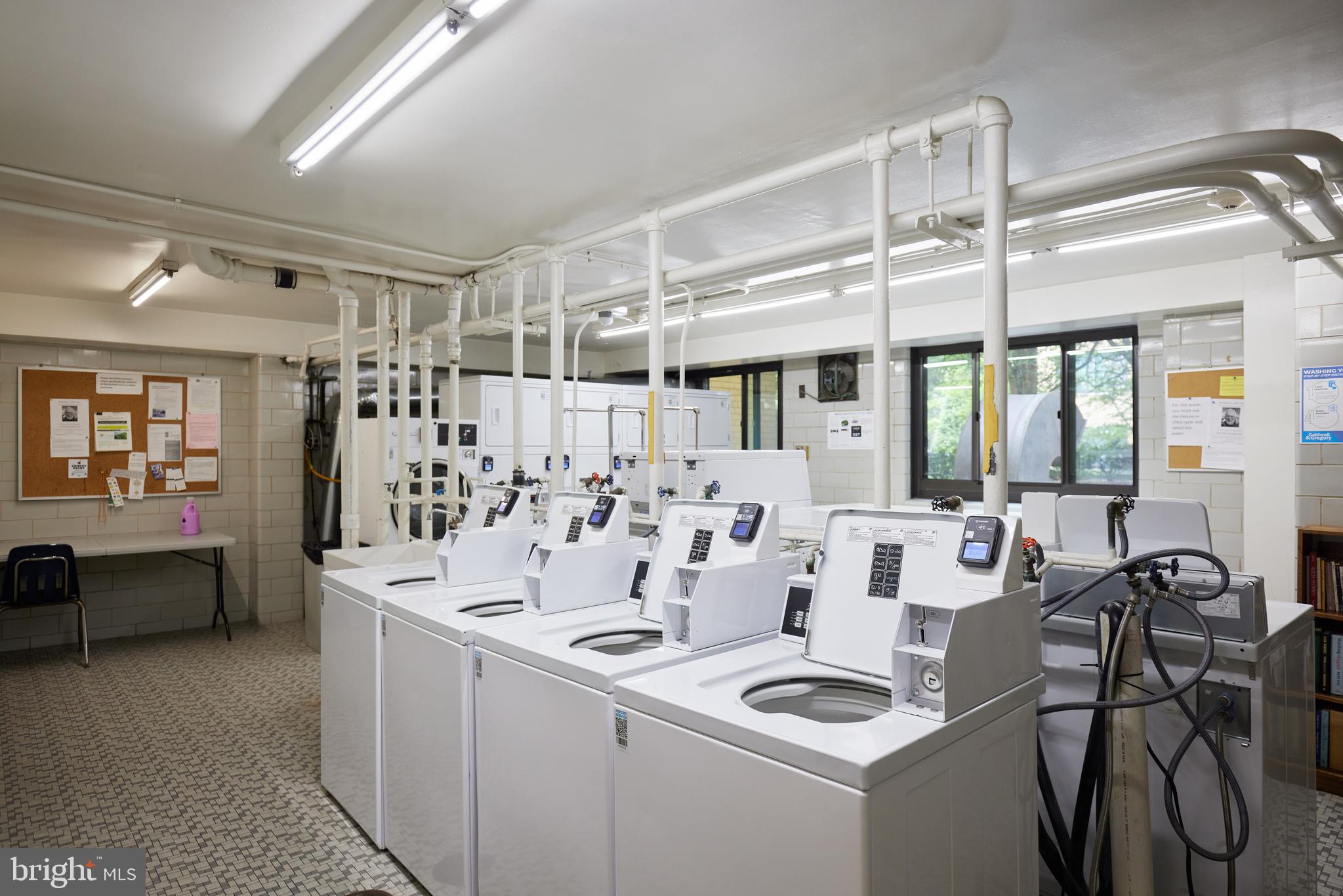 5410 Connecticut Avenue Northwest, Unit 307 Washington, DC 20015 - Photo 23 of 26 lobby level windowed laundry