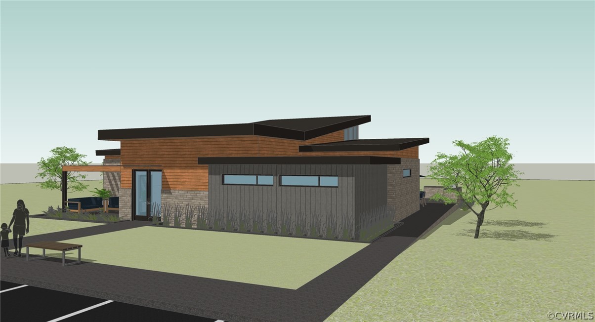 4208 Lind Lane Midlothian, VA 23112 - Photo 29 of 34 a view of outdoor space and front view of a house